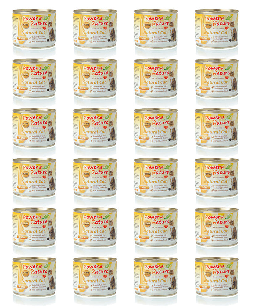 Natural Cat Natvoer Kip 24 x 200g