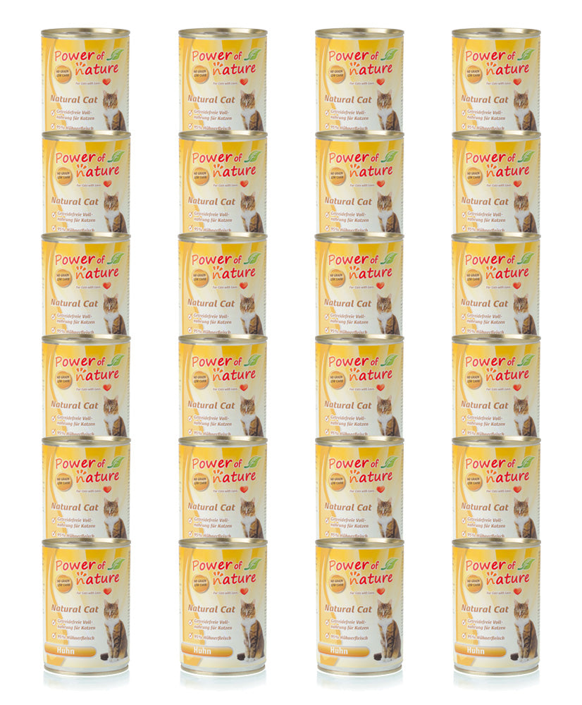 Natural Cat Natvoer Kip 24 x 400g