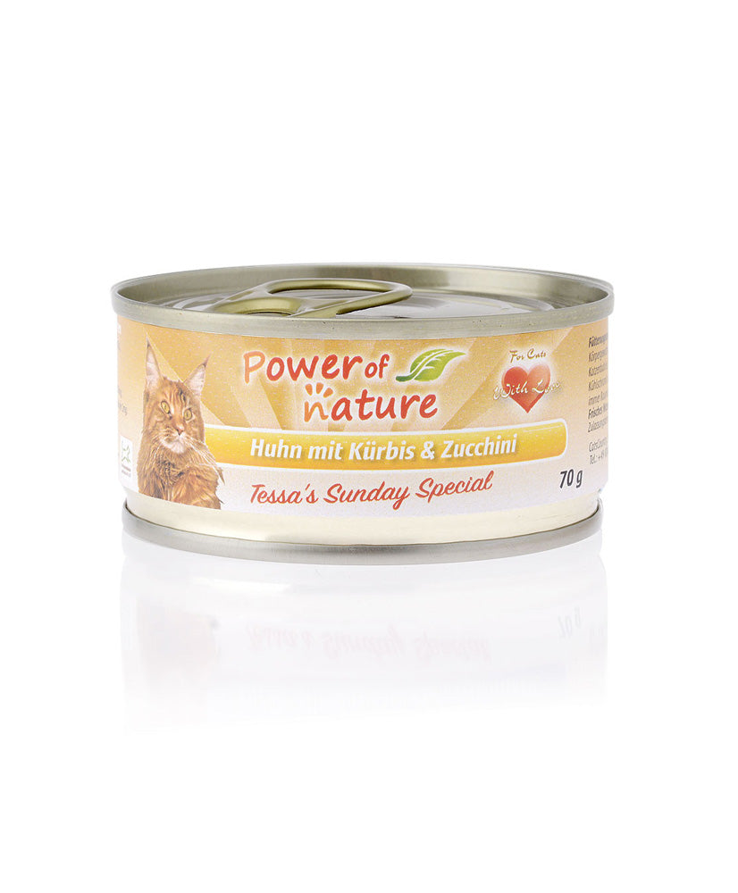 Tessa's Sunday Special Natvoer Kip met Pompoen en Courgette 70g