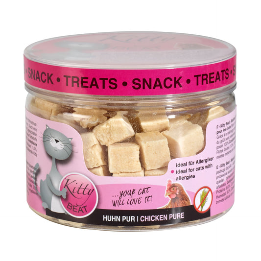 Kitty Beat 100% Kip – Gevriesdroogde Kattensnack (35 g)