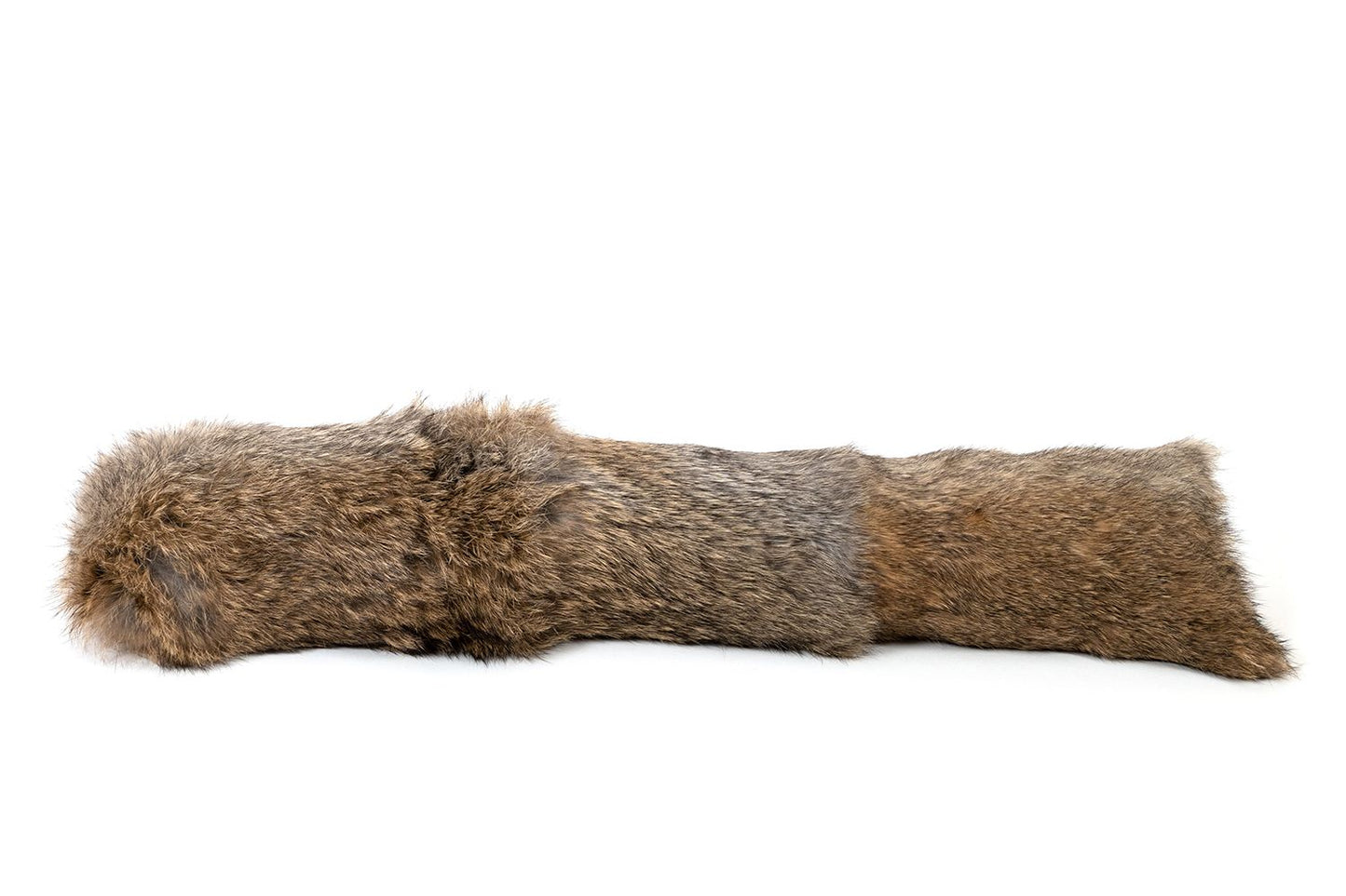 Kattenkussen van konijnenbont – natuurlijk speelgoed maat M (40 cm)