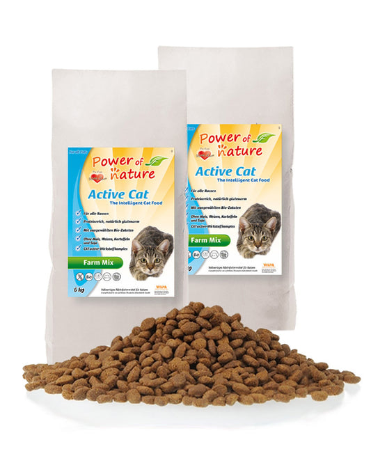 Active Cat Farm Mix 12kg (2x6kg)