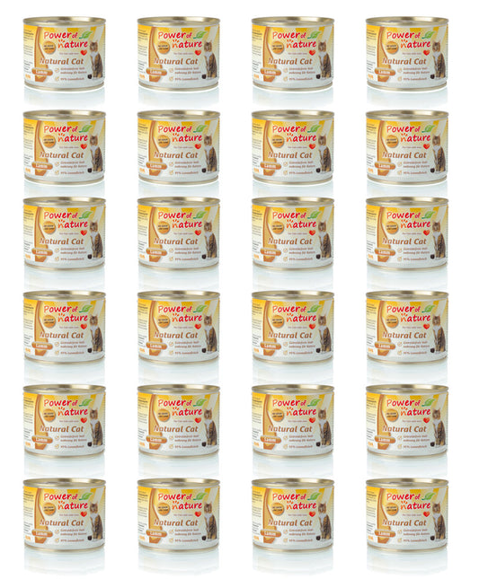 Natural Cat Natvoer Lam 24 x 200g